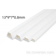 13*9*7*0,80 mm Trapezoidal PVC -kabeltrunking